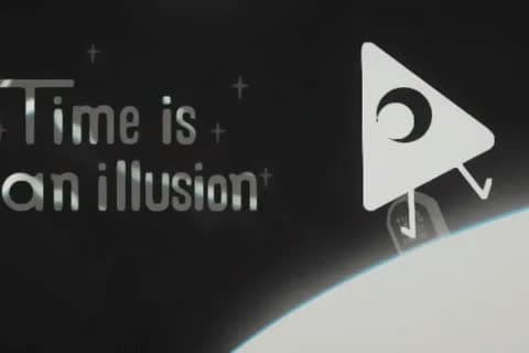 Time is an Illusion blurred background